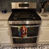 Irish Setter in Sunflowers Kitchen Towel Dish Cloths Guest Hand Towel Decorative Bathroom Towel for Face,Tea, Dishcloth, Kitchen and Bath